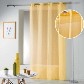 Žltá záclona 140x240 cm Telma – douceur d'intérieur