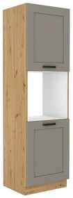 Kuchynská skrinka Luna claygrey/artisan 60DP-210 2F