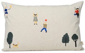 Ferm Living Vankúš s výplňou The Park Natural 60 × 40 cm