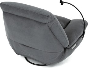 Elektrické polohovacie kreslo TV-7089 Farba: Sivá