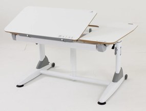 AMADEUS -  AMADEUS Detský rastúci stôl ROLAND V biely