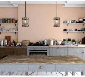 Westinghouse 61180 - Luster na lanku LANGSTON 1xE27/60W/230V borovica