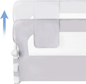 Detská zábrana na posteľ Kidwell CORI 150 cm, výška 50/65 cm