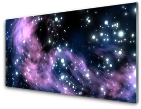 Skleneny obraz Abstrakcia vesmír art umenie 100x50 cm