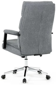 Autronic BONTEC Kancelárske kreslo, hojdací mechanizmus, šedá látka, KA-D8204 GREY2 Farba: Šedá