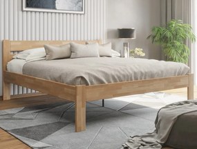Posteľ Mystic 140x200 cm, prírodný buk