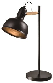 Čierna kovová stolová lampa (výška 56 cm) Reno - Candellux Lighting