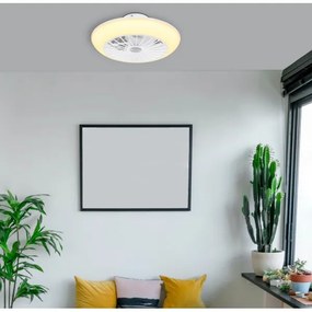 Globo 03632W - LED Stropné svietidlo s ventilátorom LAFEE LED/18W/230V