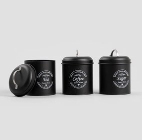 Sada troch nádob RIO čierna 747250 (3 ks)