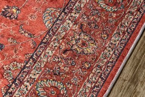 Protišmykový behúň LOTUS TRADITION 58160 červený