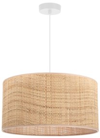 Závesné svietidlo Rattan, 1x ratanové tienidlo, (fi 40cm), w