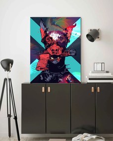 Gario Obraz na plátne Obranný pes vo farbe - Nikita Abakumov Rozmery: 40 x 60 cm