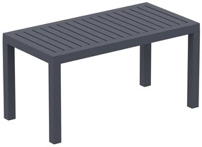 Lounge stôl Ocean ~ v45 x 90 x 45 cm - Tmavo sivá