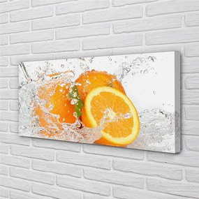 Obraz canvas Pomaranče vo vode 120x60 cm