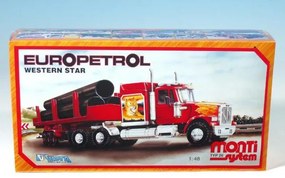 Stavebnice Monti 26 Europetrol Western star 1:48 v krabici 32x20,5x7,5cm