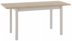 Rozkladací jedálenský stôl Adam 100/140 cm dub cremona torro/kašmír