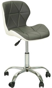 Kancelárske kreslo nero biely/sedy