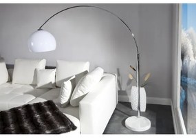 Stojaca lampa 19694 Oblúková Biela  - Komfort-nábytok