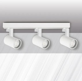 Bodové svietidlo LYNX 3xGU10/10W/230V biela