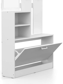 DREVONA Predsieňová stena biela BASIC