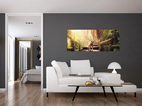 Obraz tigra (120x50 cm)
