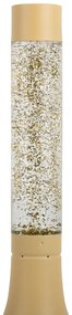 Svetložltá stolová lampa so skleneným tienidlom (výška 37,5 cm) Astro Glittler – Leitmotiv