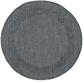 Koberce Breno Kusový koberec ADRIA 01/GSG kruh, sivá,120 x 120 cm