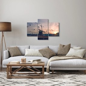 Obraz veterného mlyna (90x60 cm)