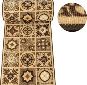 Protišmykový behúň PATCHWORK 07 béžový