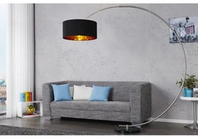 Stojaca lampa 5758 Polkruh Čierna  - Komfort-nábytok