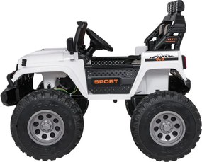 Elektrické autíčko Extreme Sport 4x4 biele