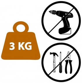 Erga Gavi, rohová kúpeľňová dvojitá polička, čierna, ERG-YKA-CH.GAVI-KN2-BLK