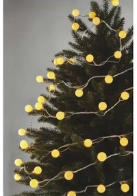 LED Vianočná vonkajšia reťaz 40xLED/9m IP44 teplá biela