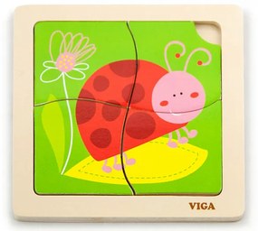 Puzzle na podložke Viga 50140 lienka