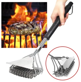 BBQ drôtená kefa na čistenie grilu WELFON