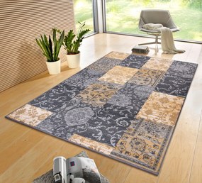 Hanse Home Collection koberce Kusový koberec Gloria 105522 Grey Mustard - 235x320 cm