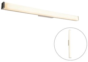 Moderná nástenná lampa do kúpeľne oceľ 92 cm IP44 - Cascada