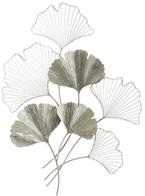 Kovová závesná dekorácia v striebornej farbe Mauro Ferretti Goxy Silver, 62 x 86 cm