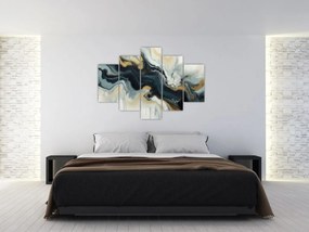 Obraz - Mramorovaná kresba (150x105 cm)