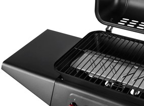 Teesa TSA0080 Plynový gril 2000, 2 horáky, 5 kW, čierny