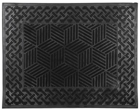 Gumená rohož exteriérová Emma K-303 55x41 cm geometric