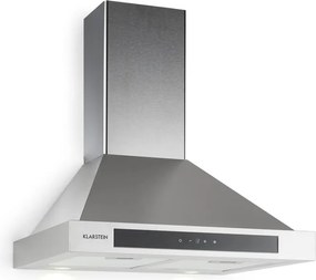 Klarstein Zelda, digestor, 60 cm, nástenný, 620 m³/h, LED, dotykové ovládanie, časovač, nehrdzavejúca oceľ