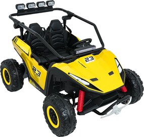 Ramiz Elektrická bugina TURBO 23 pre deti žltá