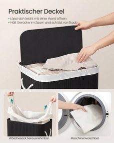 Kôš na bielizeň bambusový LCB64Y