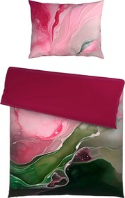 XXXLutz OBOJSTRANNÁ POSTEĽNÁ BIELIZEŇ, satén, pink, 140/200 cm Esposa - Obliečky & plachty - 005031028001