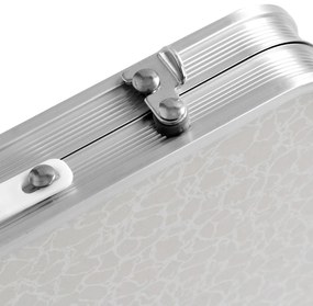 Skládací turistický stolek Marco bílý