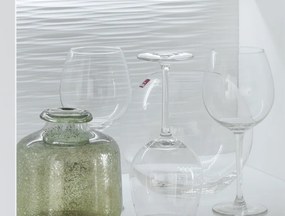 Široká vitrína Caracas typ 22, dub/biely lesk, s osvetlením