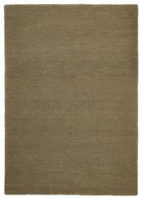 Kaki ručne tkaný vlnený koberec 200x290 cm Harris Boucle – Flair Rugs