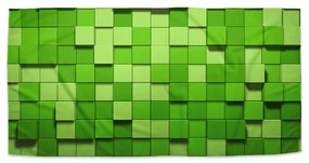 Sablio Uterák Green Blocks 3D - 70x140 cm