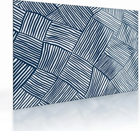 Sklenený obraz - 3D línia (70x50 cm)